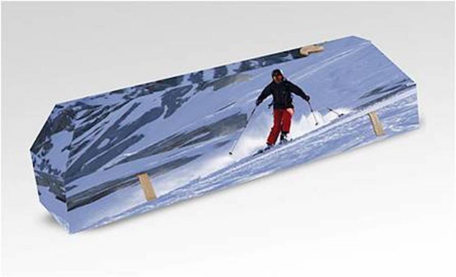 cercueil-en-carton-skieur